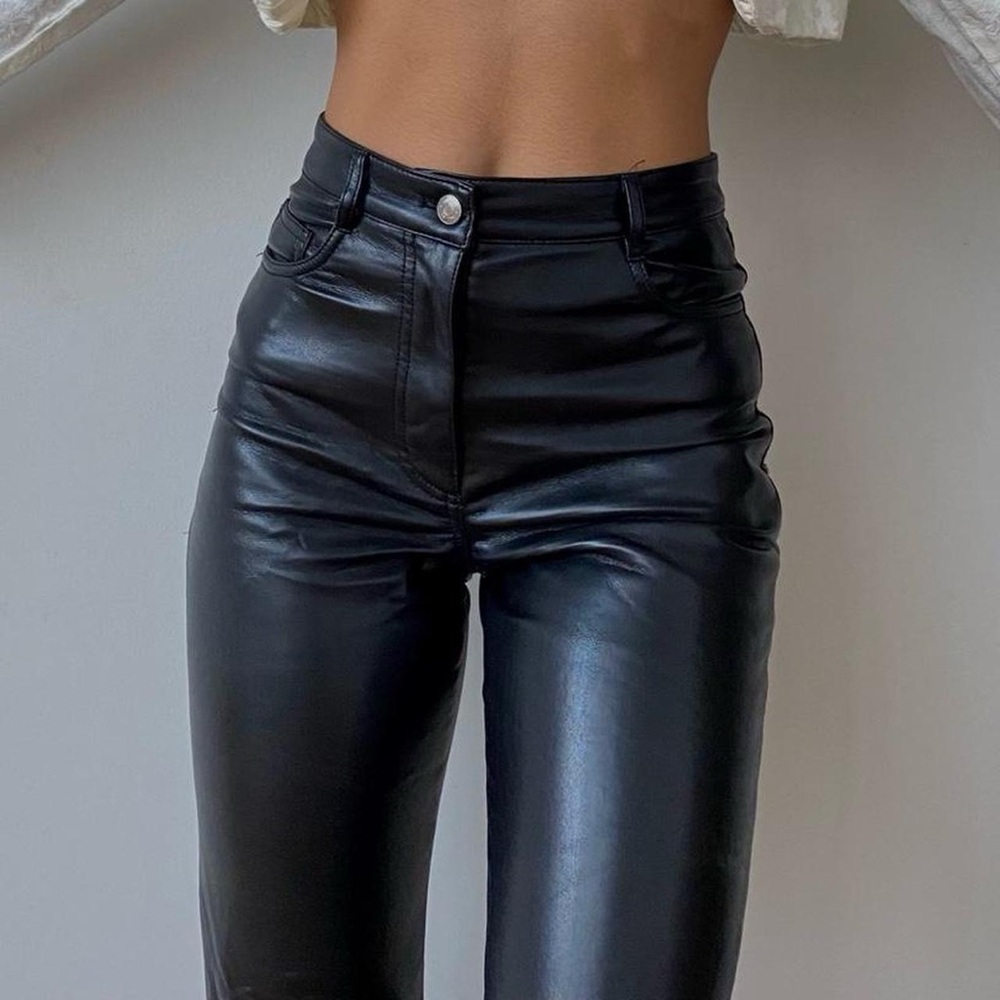 Aritzia Melina Faux Leather Pants